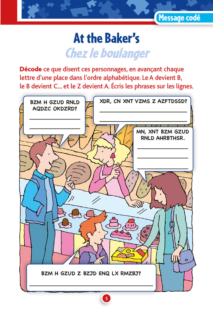 Jeux et énigmes - Anglais - De la 5e à la 4e