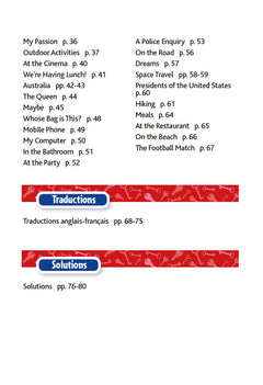 Jeux et énigmes - Anglais - De 4e à la 3e - Cahier de vacances 2025