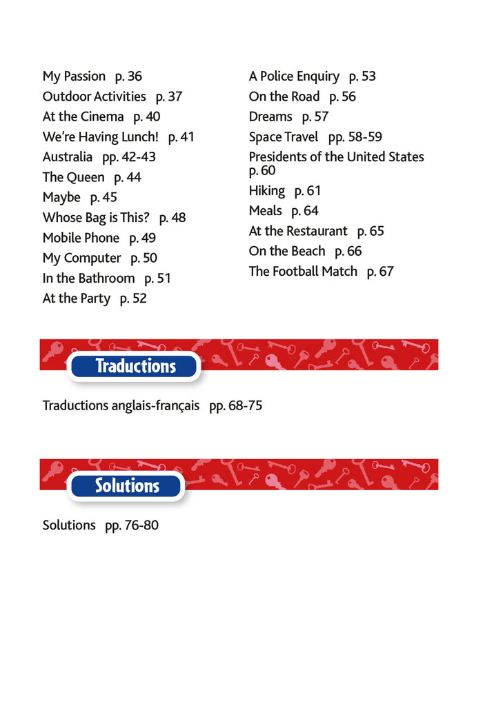 Jeux et énigmes - Anglais - De 4e à la 3e - Cahier de vacances 2025