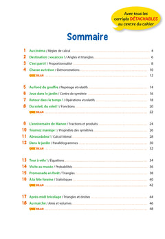 Passeport - Maths - De la 5e à la 4e - Cahier de vacances 2024