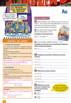 Passeport - Maths - De la 5e à la 4e - Cahier de vacances 2024