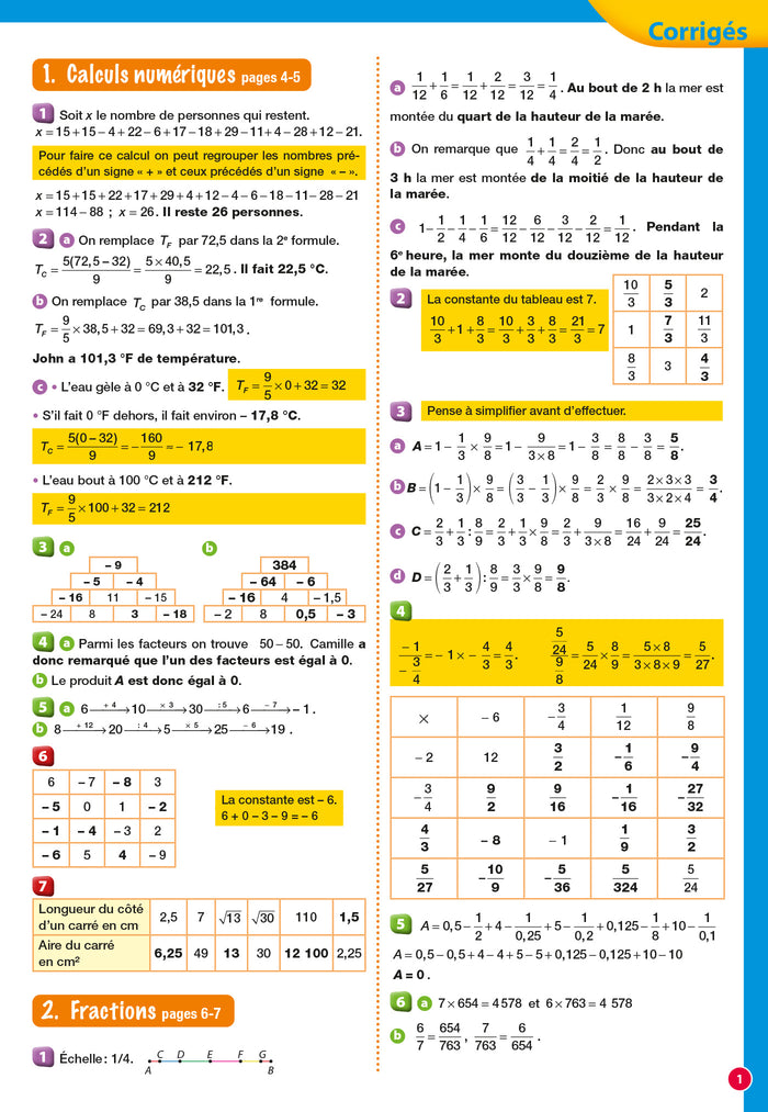 Passeport Maths De la 4e à la 3e - Cahier de vacances 2022