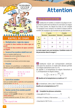 Passeport Maths De la 4e à la 3e - Cahier de vacances 2022