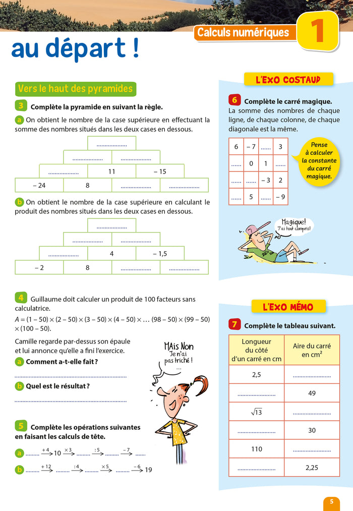 Passeport Maths De la 4e à la 3e - Cahier de vacances 2022
