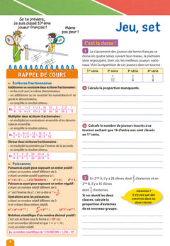 Passeport - Maths / Physique-Chimie - De la 3e à la 2nde - Cahier de vacances 2024