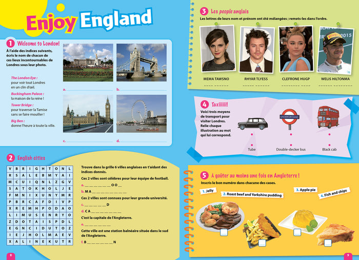 Passeport - Anglais - De la 6e à la 5e - Cahier de vacances 2025