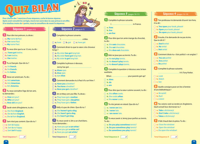 Passeport - Anglais - De la 6e à la 5e - Cahier de vacances 2025