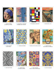 Coloriages mystères - Tableaux de Maîtres