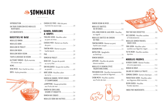 Ramen, pad thaï et Cie : nouilles à toutes les sauces