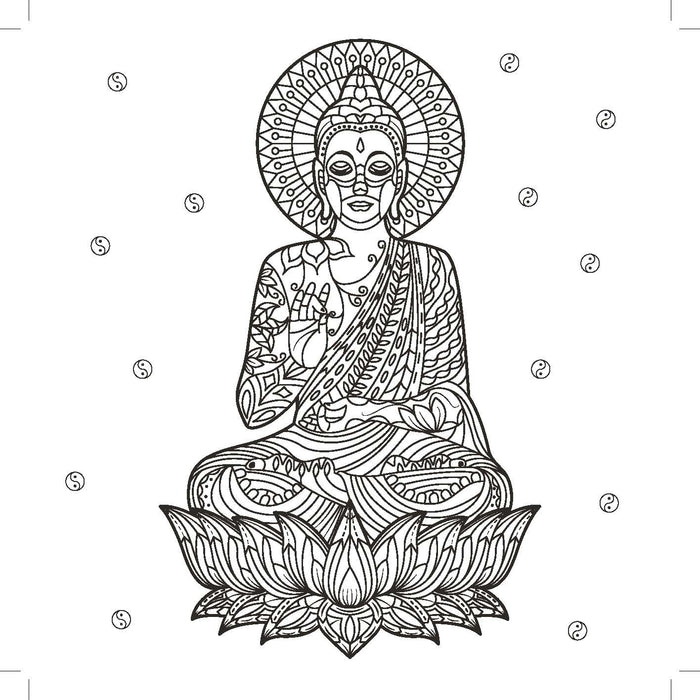 Happy coloriage Zen et sérénité