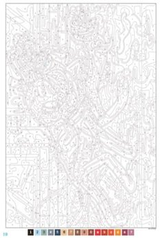 Coloriages mystères Disney Mickey and friends