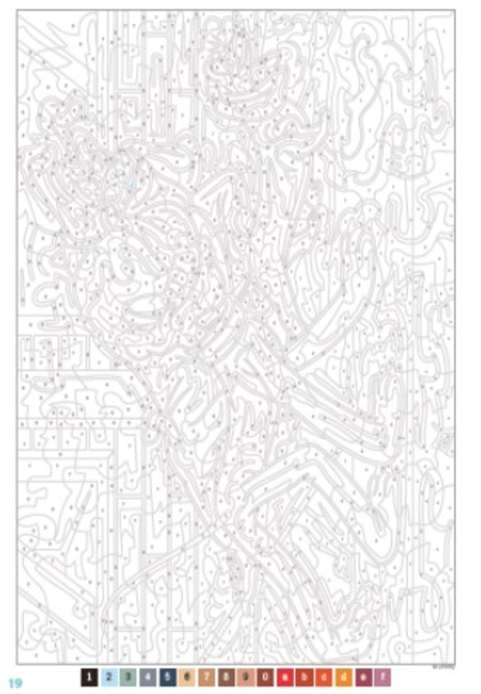 Coloriages mystères Disney Mickey and friends