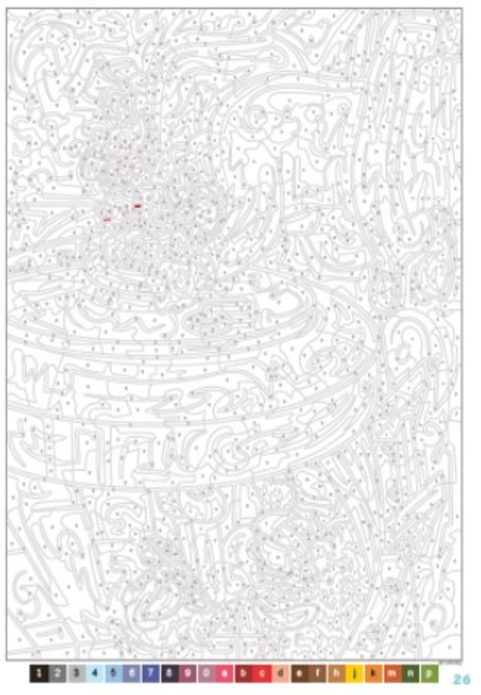 Coloriages mystères Disney Mickey and friends