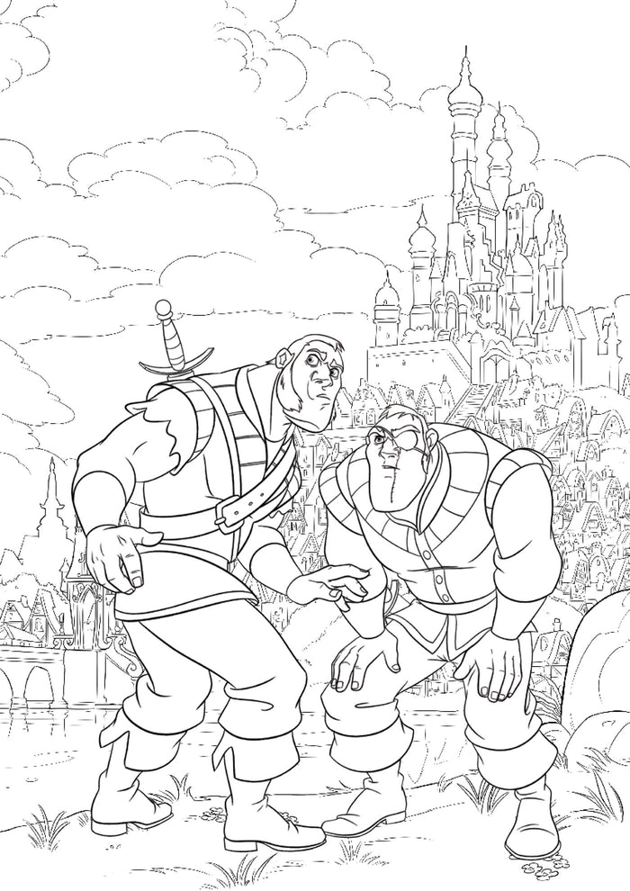 Grand bloc Disney Méchants