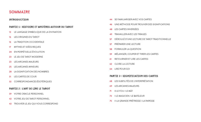 Tarot pour débutants