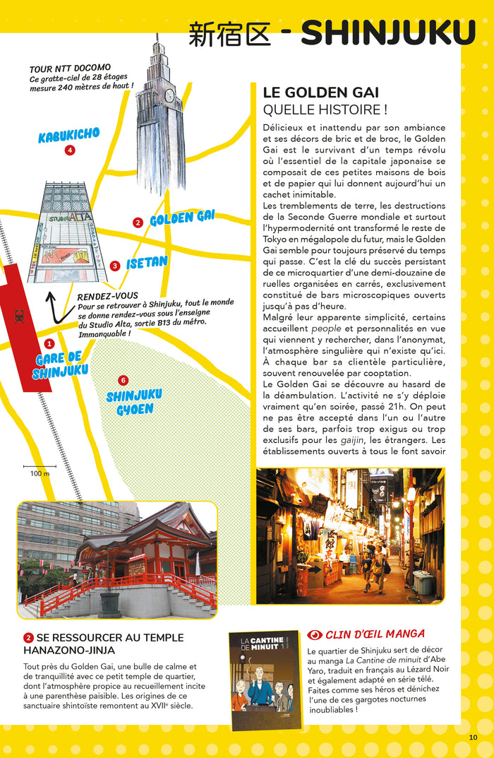 Découvrir Tokyo en Manga