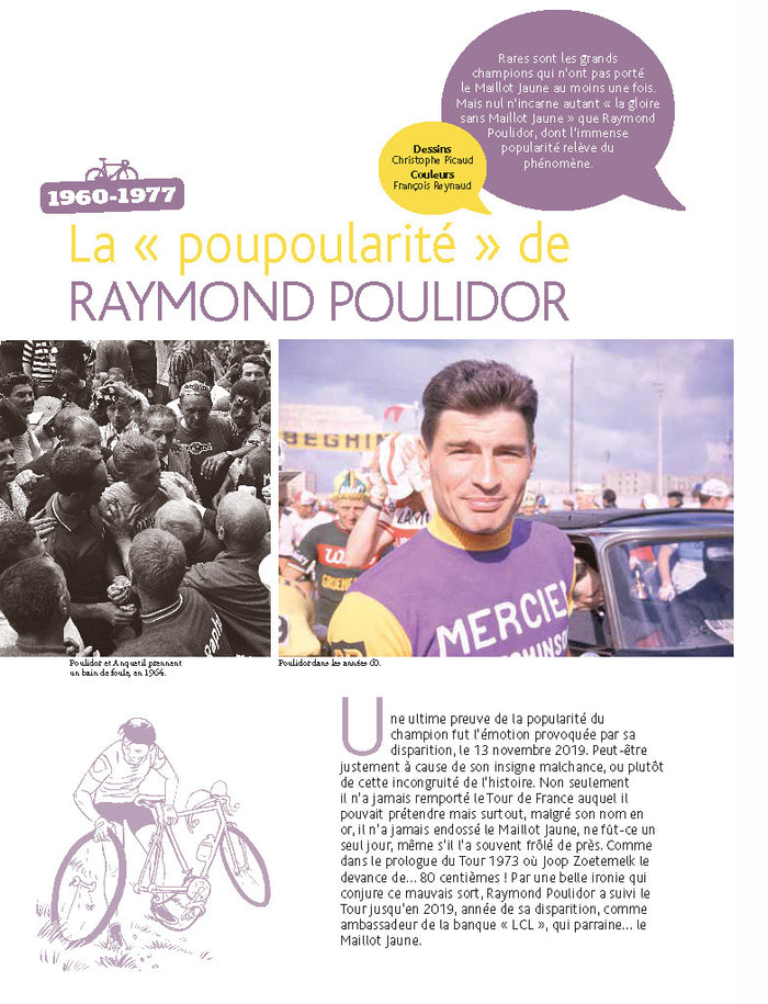 Histoires incroyables du Tour de France en BD