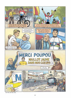 Histoires incroyables du Tour de France en BD