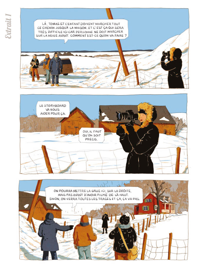 Le storyboard de Wim Wenders