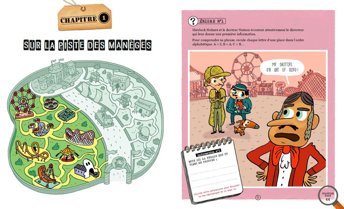 Les cahiers d'enquête de Sherlock Holmes - Panique sur la grande roue
