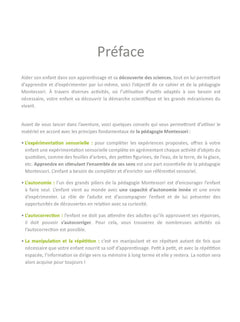 Mon grand cahier Montessori de découverte des sciences