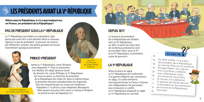 L'histoire c'est pas sorcier - Les présidents de la République