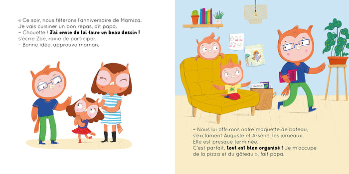 Zoé n'est pas concentrée