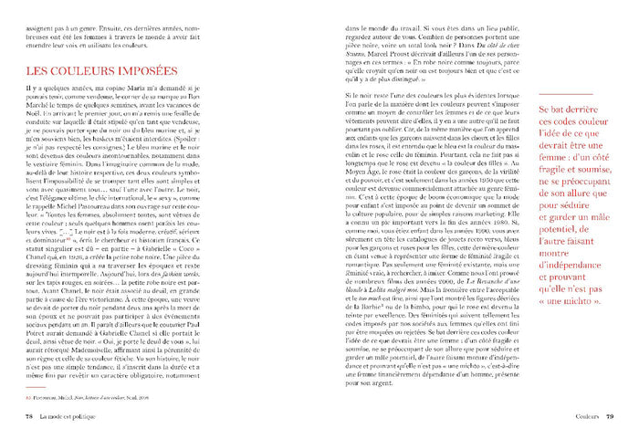 La mode est politique: Un bref lexique inclusif