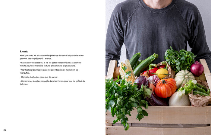 En 2 heures je cuisine pour toute la semaine