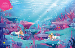 Licornes de rêve - Cahier de stickers Magie des sirènes