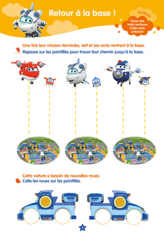Super Wings - Cahier de vacances 2025