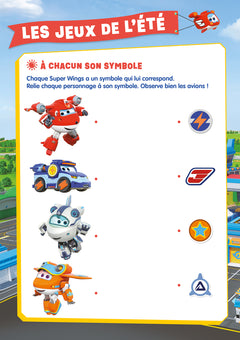 Super Wings - Cahier de vacances 2025