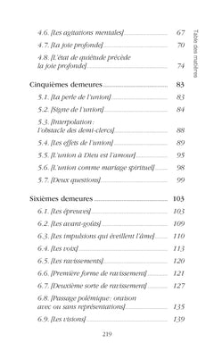 L'essentiel de Thérèse d'Avila - Le château intérieur (1577)