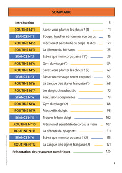 Enseigner le corps en maternelle MS-GS - + ressources numériques