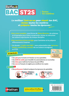 Toutes les matières Bac ST2S 1re/ Tle - Réflexe N° 5
