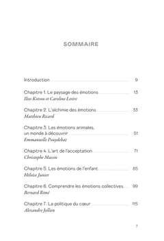 Voyage au coeur des émotions