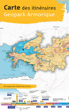 Itinéraires de découverte du Geopark Armorique