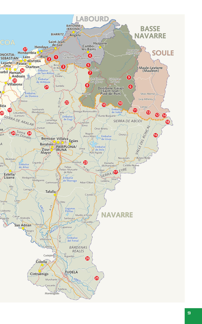 Euskal Herria, les Sept Provinces du Pays basque