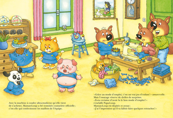 Mini-Loup - Champion de foot