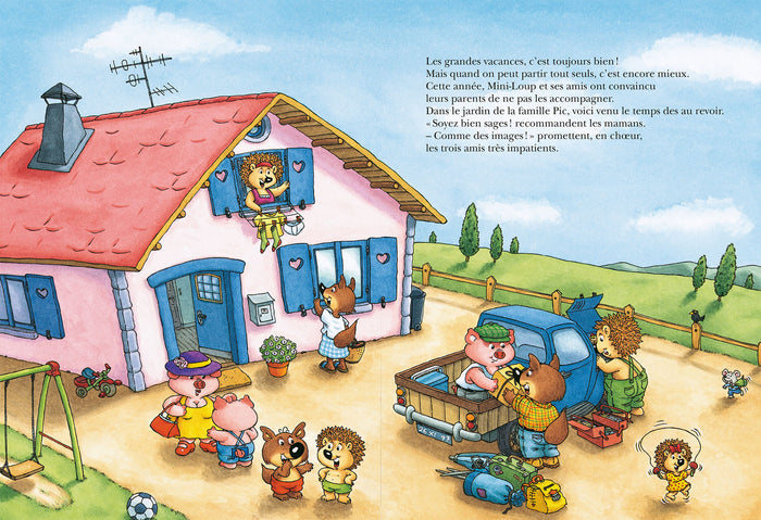 Mini-Loup en vacances