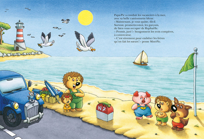 Mini-Loup en vacances