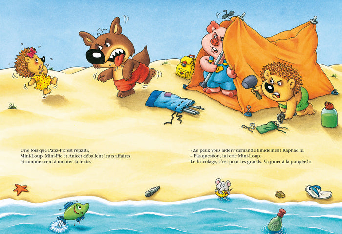 Mini-Loup en vacances