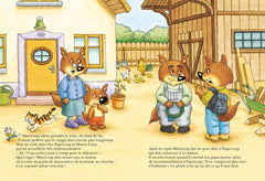 Mini-Loup chez Papi et Mamie-Loup