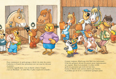 Mini-Loup au poney-club