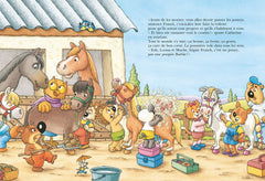 Mini-Loup au poney-club