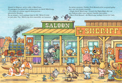 Mini loup, les cow-boys et les indiens