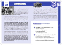 500 qcm de compréhension de texte en anglais