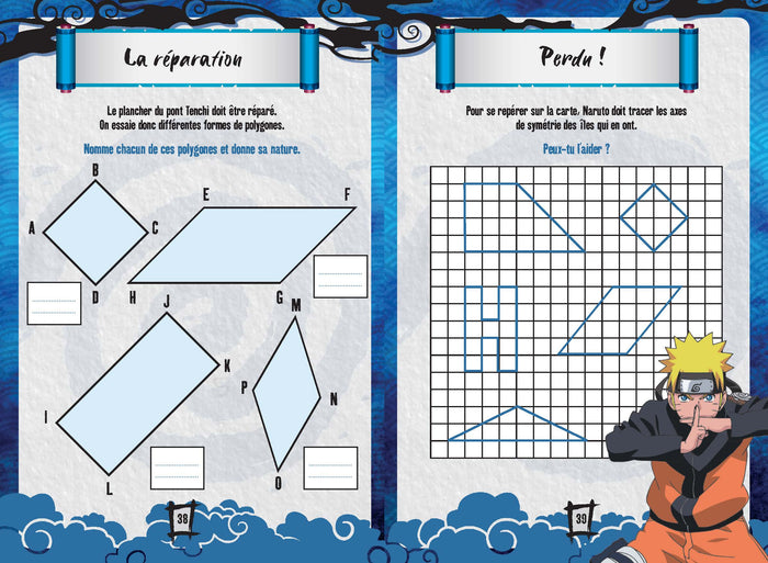 Naruto Shippuden - Enigmes de la 6e à la 5e