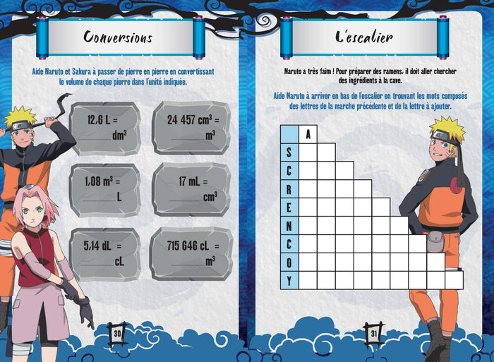 Naruto Shippuden - Enigmes de la 5e à la 4e