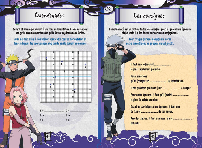 Naruto Shippuden - Enigmes de la 5e à la 4e